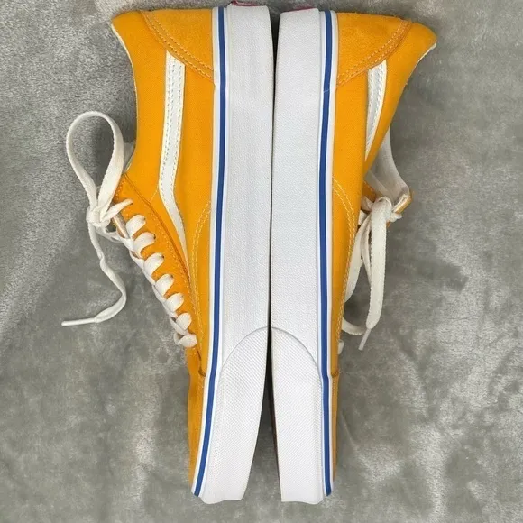 Vans Classic Old Skool Zinnia Suede Canvas Skateboard Lace Up Sneaker Shoe Sz 9