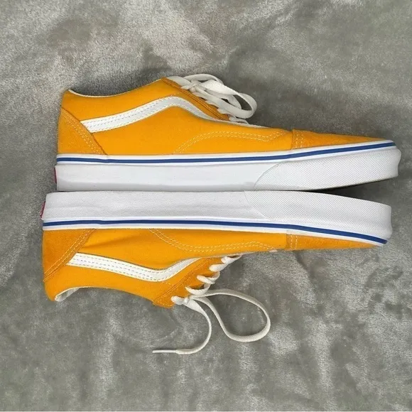 Vans Classic Old Skool Zinnia Suede Canvas Skateboard Lace Up Sneaker Shoe Sz 9