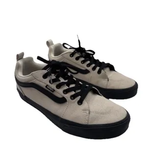 Vans Filmore Mixed Canvas Low Top Skate Sneakers, Taupe/Beige Men's Size 9.5