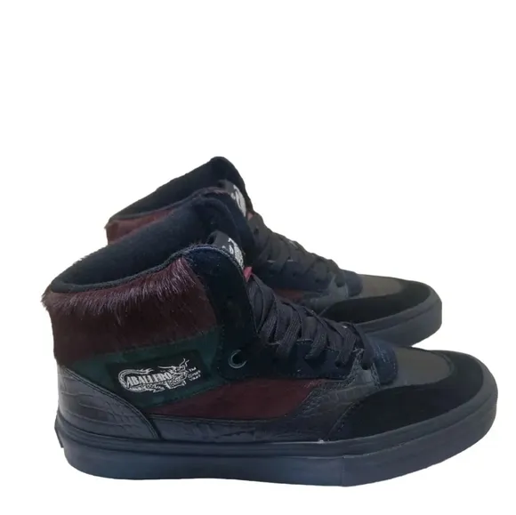Vans Full Cab LX Bodega Unisex Sz 7 Men/8.5 W Shoes/Sneakers Black/Green 721454