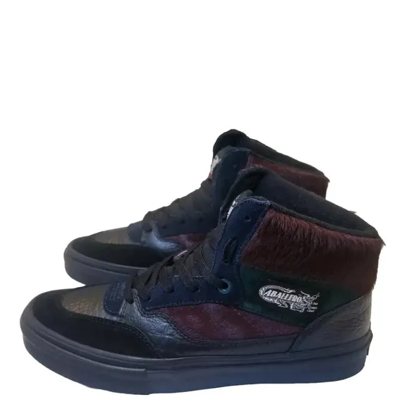 Vans Full Cab LX Bodega Unisex Sz 7 Men/8.5 W Shoes/Sneakers Black/Green 721454