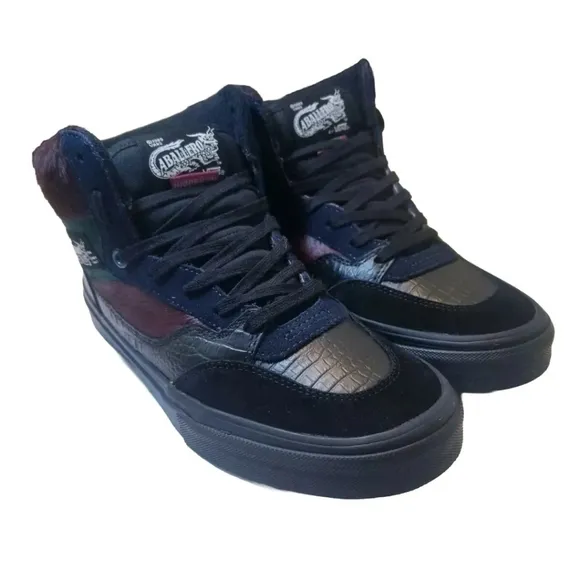 Vans Full Cab LX Bodega Unisex Sz 7 Men/8.5 W Shoes/Sneakers Black/Green 721454