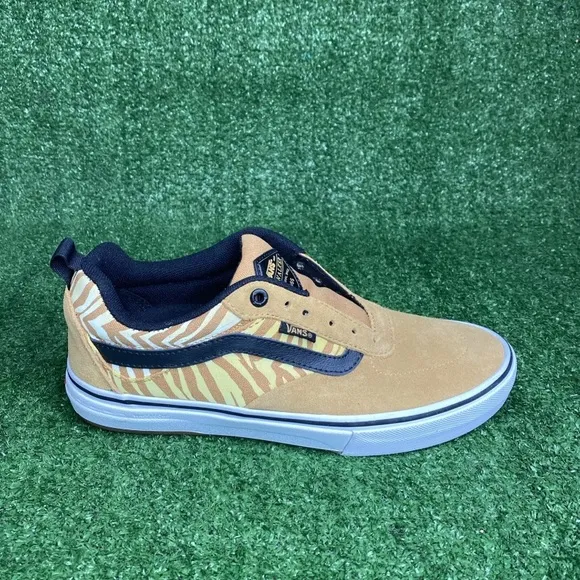 Vans Kyle Walker Pro Mens Size 7.5 Reflective Tiger Skateboarding Casual Shoes