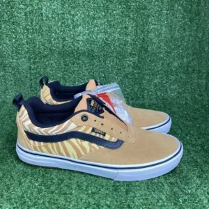 Vans Kyle Walker Pro Mens Size 7.5 Reflective Tiger Skateboarding Casual Shoes