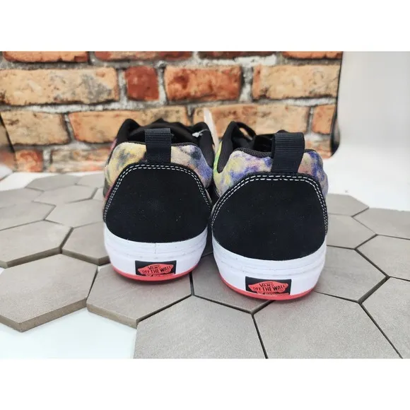 Vans Kyle Walker Pro TIE DYE Terry Men size 11.5 Skateboarding Rare Black