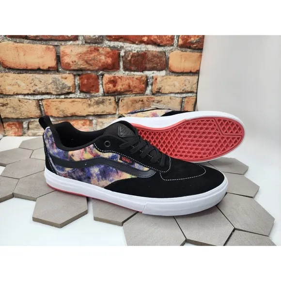 Vans Kyle Walker Pro TIE DYE Terry Men size 11.5 Skateboarding Rare Black