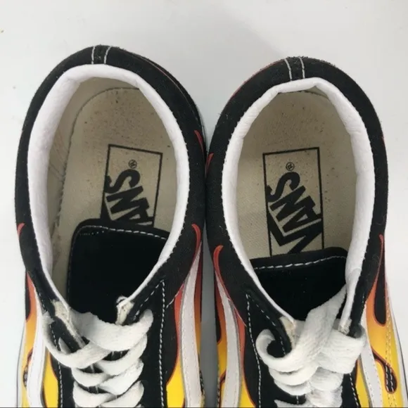 VANS Men’s Size 4/Women’s Size 5.5 Old Skool Flame