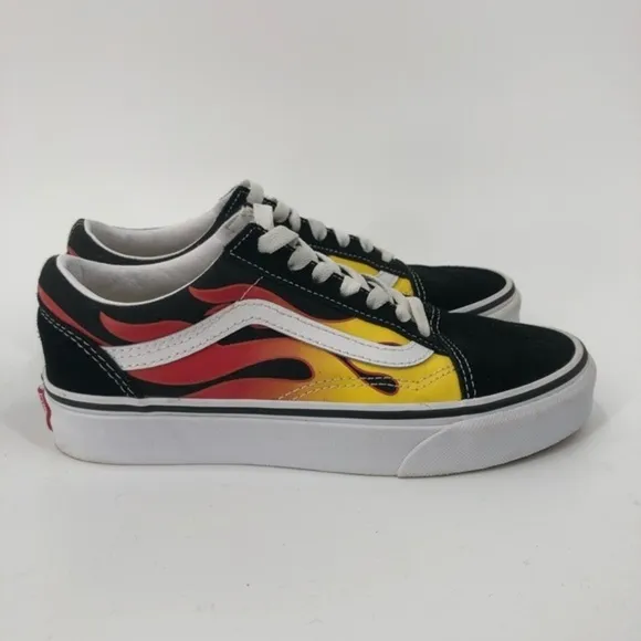 VANS Men’s Size 4/Women’s Size 5.5 Old Skool Flame