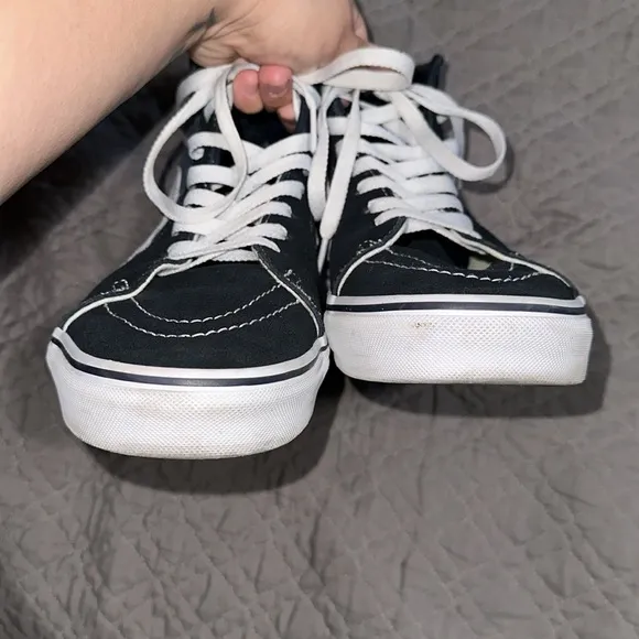VANS MEN’S SK8-HI NAVY HIGH TOP SNEAKER SHOES