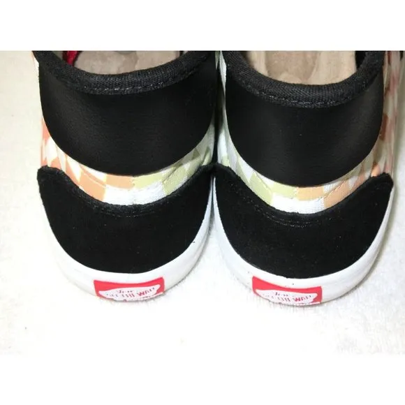 Vans Men's The Lizzie Checkerboard Black Multi Lizzie Armanto shoes Sizes NIB