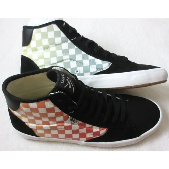 Vans Men's The Lizzie Checkerboard Black Multi Lizzie Armanto shoes Sizes NIB