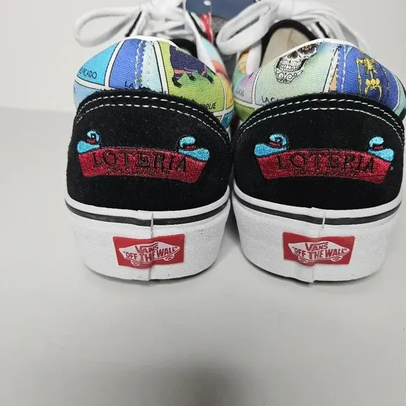VANS Old Skool Dia De Los Muertos Loteria Shoes Limited Release Size 11.5