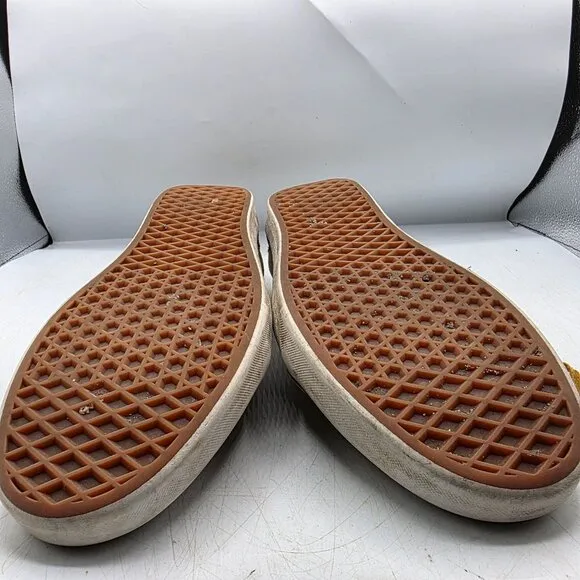 Vans Old Skool Mini Cord Mens 12 Brown Green Sneaker Shoes Walking Casual