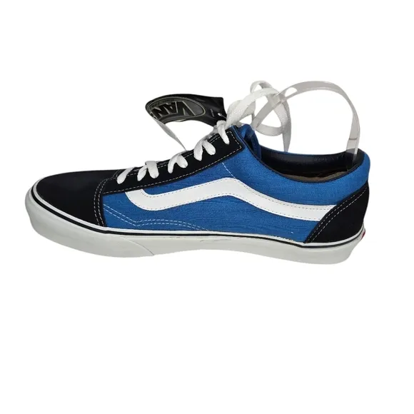 Vans Old Skool Navy / Palace Blue Mens Skateboarding Shoes Classic Sz 10.5