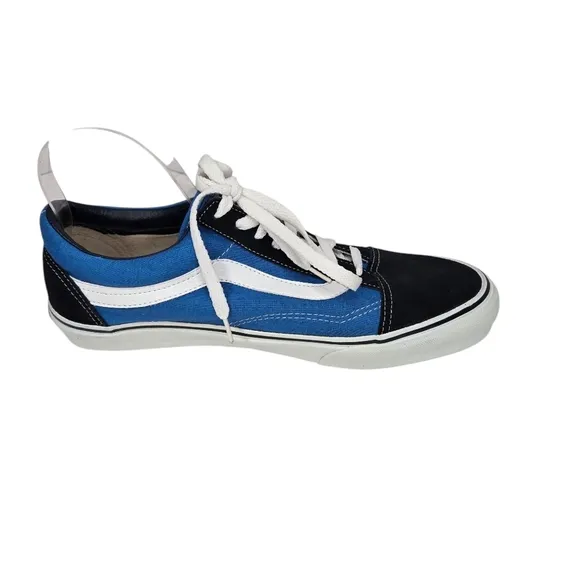 Vans Old Skool Navy / Palace Blue Mens Skateboarding Shoes Classic Sz 10.5