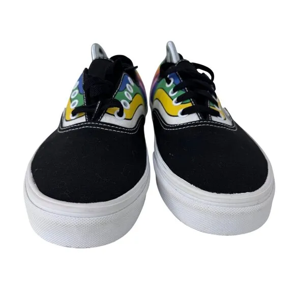 Vans Old Skool Rainbow Refract Skateboard‎ Shoes Size 11.5 Mens 13 Womens Pride