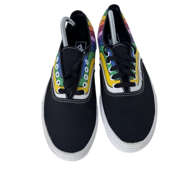 Vans Old Skool Rainbow Refract Skateboard‎ Shoes Size 11.5 Mens 13 Womens Pride