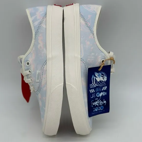 Vans Pastel Blue and Pink Women's Shoes