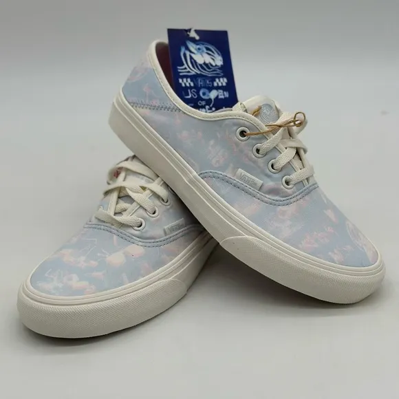 Vans Pastel Blue and Pink Women's Shoes