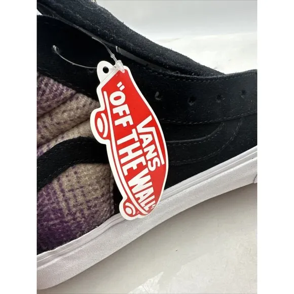 Vans Sk8-Hi 46 DX Black Mountain Plaid Trainers Skate Shoes Mens Sz 11