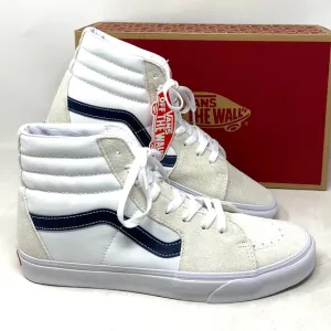 VANS Sk8-Hi Classic Sport Shoes Suede Canvas Sneakers SB White Women VN0A32QG9YG