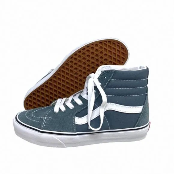 VANS Sk8-Hi Shoes Stormy Skate Suede Canvas VN0A4BVTRV2 Size Men's Sneakers