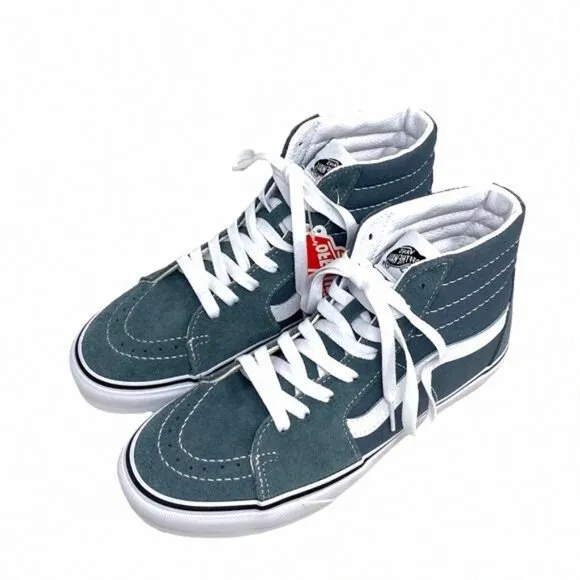 VANS Sk8-Hi Shoes Stormy Skate Suede Canvas VN0A4BVTRV2 Size Men's Sneakers