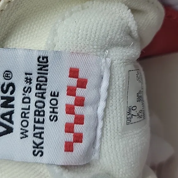 Van's Skate SK8-Hi Brand new in the box no lid authentic uper textile size women