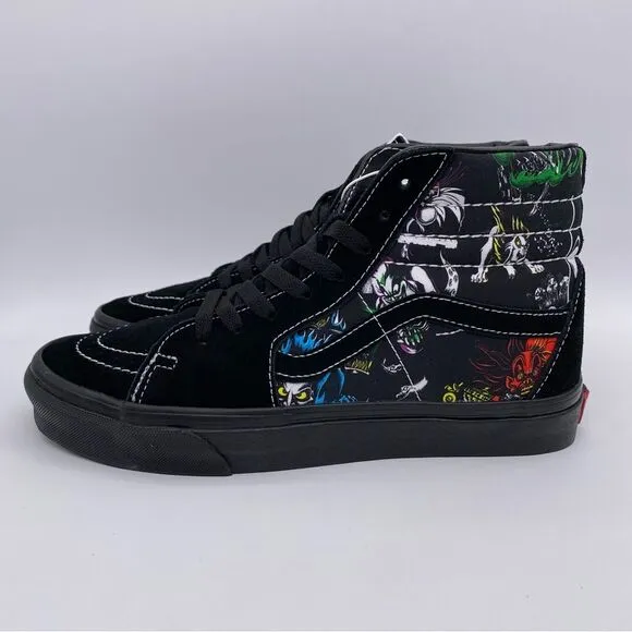 Vans x Disney Sk8-Hi Disney 100 'Villains' Women's Shoes Sneakers   |  Size: 9.5