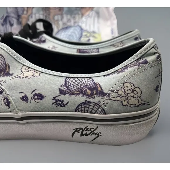 Vans x Robert Williams Authentic 44 Malfeasance Size 12 RARE 🔥🔥🔥