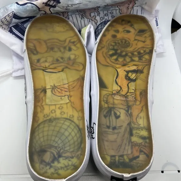 Vans x Robert Williams Authentic 44 Malfeasance Size 12 RARE 🔥🔥🔥