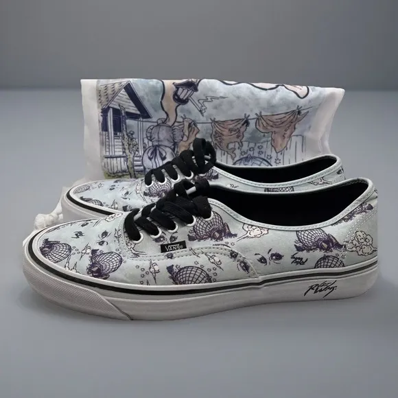 Vans x Robert Williams Authentic 44 Malfeasance Size 12 RARE 🔥🔥🔥