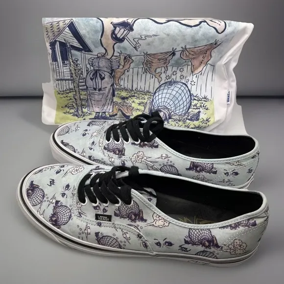 Vans x Robert Williams Authentic 44 Malfeasance Size 12 RARE 🔥🔥🔥