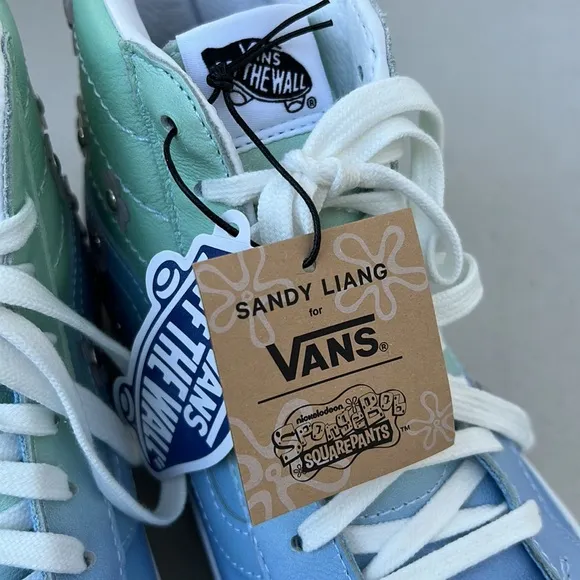 VANS X SPONGEBOB SANDY LIANG SK8-HI 38 DX SHOES