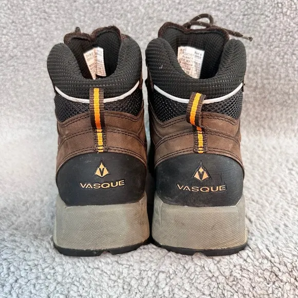 Vasque Breeze Mid Mens 11 Brown Gore Tex Vibram hiking outdoor waterproof boots