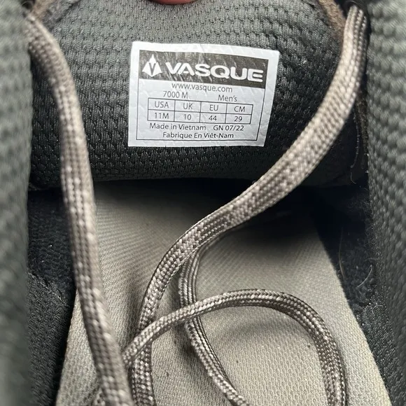 Vasque Juxt STYLE 7000, Men's Hiking Shoe Tan/Brown, Wide Size US 11M , CLEAN