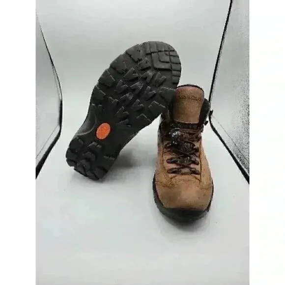 Vasque Skywalk Womens 7 M Hiking Ankle Boots Tan Brown Leather Gore Tex Shoes