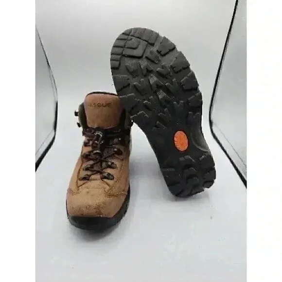 Vasque Skywalk Womens 7 M Hiking Ankle Boots Tan Brown Leather Gore Tex Shoes
