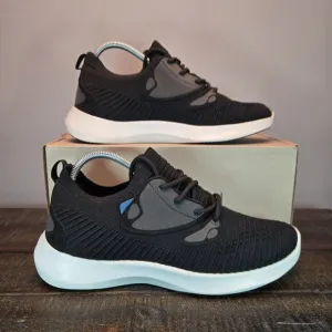 Vessi Everyday 2.0 Mens Size 8 Lace Up Waterproof Shoes Sneakers Black White