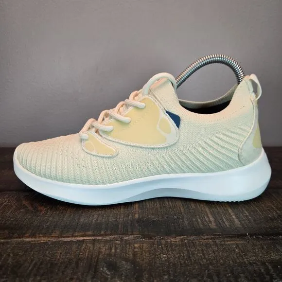 Vessi Everyday 2.0 Womens Size 7 Lace Up Waterproof Shoes Sneakers Linen Beige