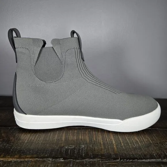 Vessi Weekend Chelsea Mens Size 10 Waterproof Shoes Sneakers Gray White
