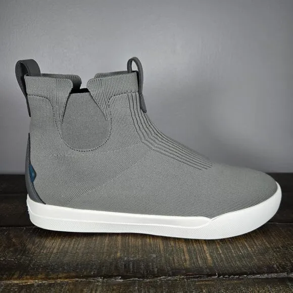 Vessi Weekend Chelsea Mens Size 10 Waterproof Shoes Sneakers Gray White