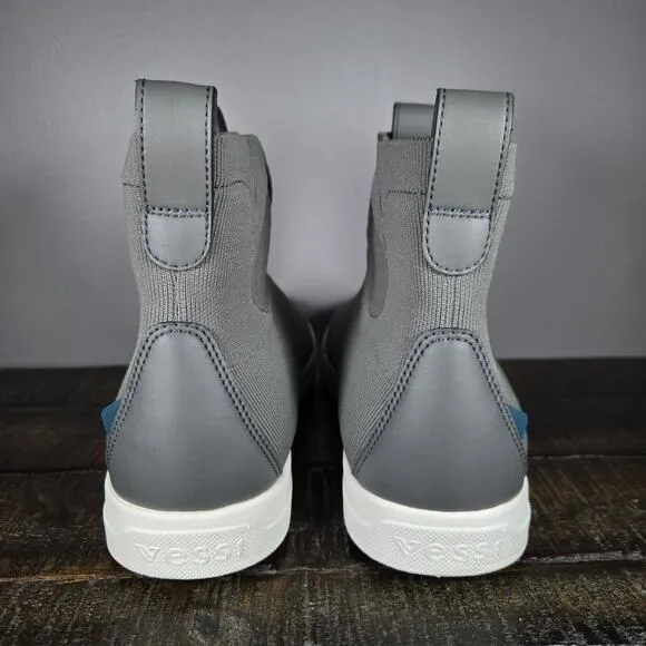 Vessi Weekend Chelsea Mens Size 10 Waterproof Shoes Sneakers Gray White