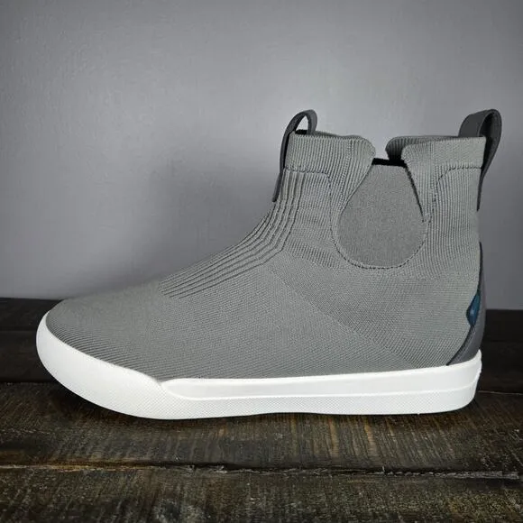 Vessi Weekend Chelsea Mens Size 10 Waterproof Shoes Sneakers Gray White