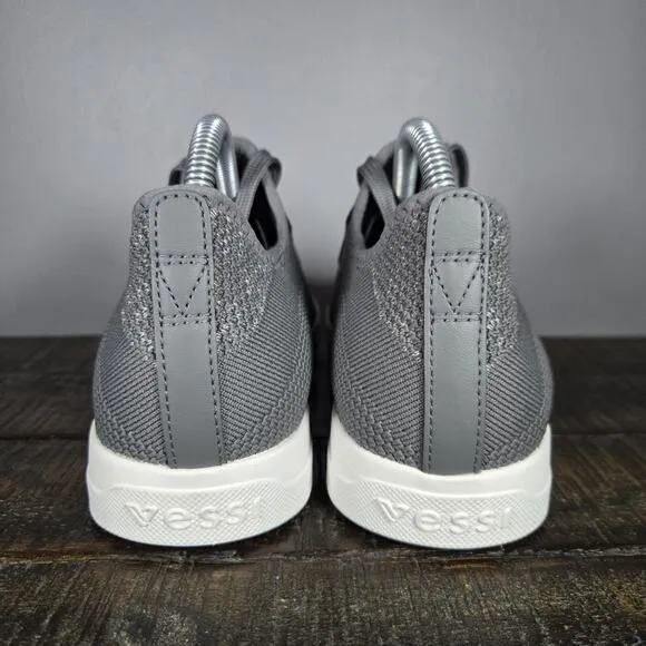 Vessi Weekend Sneaker Womens Size 9 Waterproof Shoes Sneakers Concrete Grey