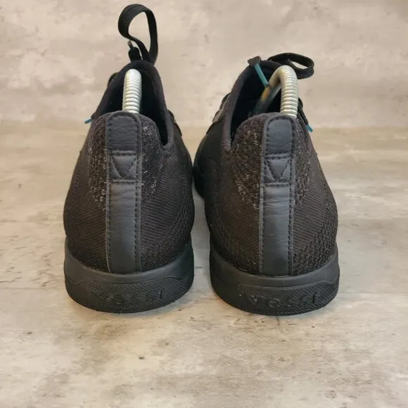 Vessi Weekend Triple Black Waterproof Athletic Shoes Mens Sz 9 Womens 10