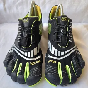 Vibram FiveFingers KomodoSport Men's Training Shoes Black Size 43/US 9.5-10