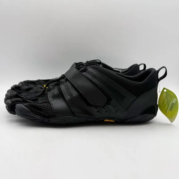 VIBRAM FiveFingers Mens V-Train 2.0 Trail Running Shoes US 12-12.5 Black NWOB