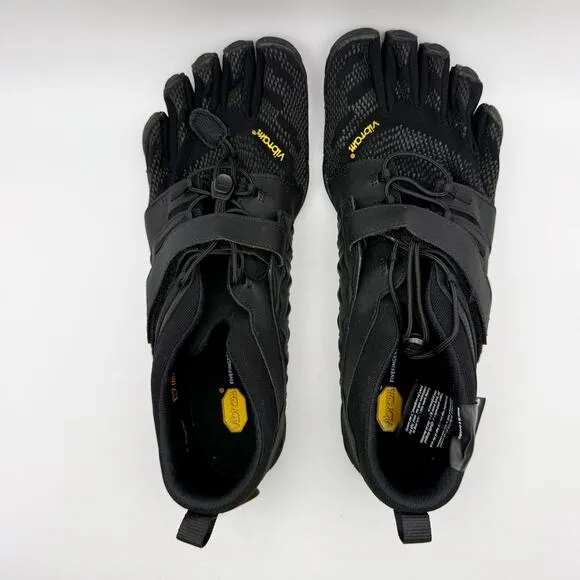 VIBRAM FiveFingers Mens V-Train 2.0 Trail Running Shoes US 12-12.5 Black NWOB