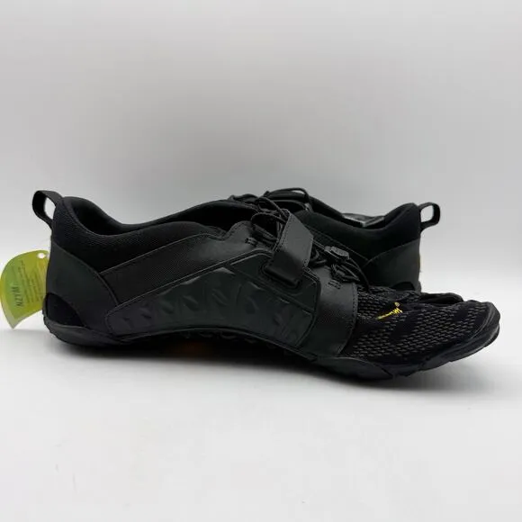 VIBRAM FiveFingers Mens V-Train 2.0 Trail Running Shoes US 12-12.5 Black NWOB